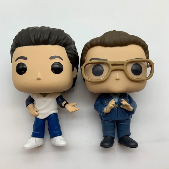 Funko Pop Jerry Seinfeld and Newman Figurines Set of Two No Boxes - Picture 9 of 13